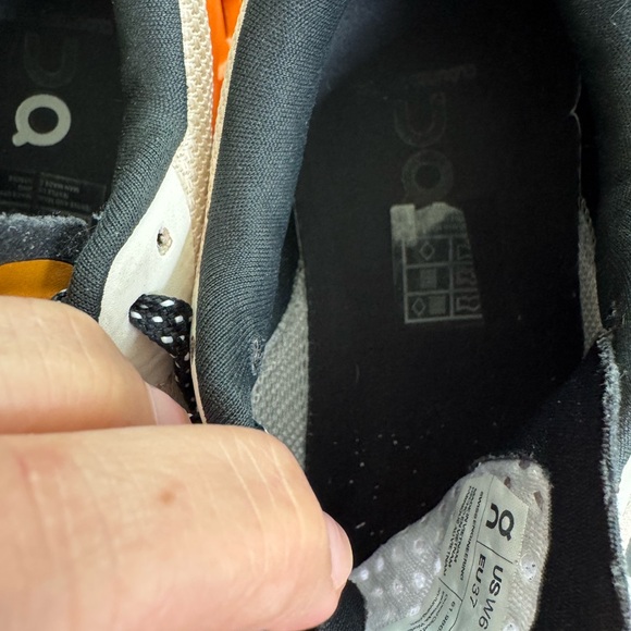 On Running Cloudmonster Sneakers in Fawn/Tumeric - Picture 5 of 13